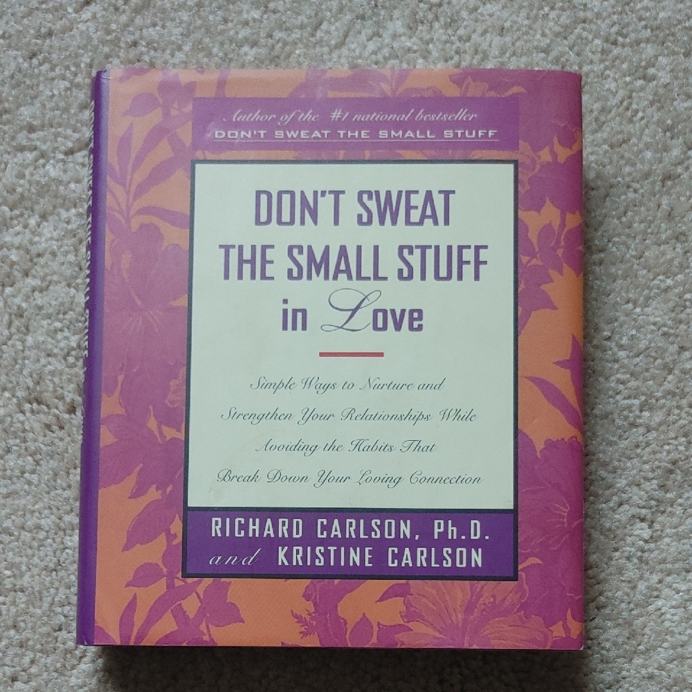Don't Sweat the Small Stuff in Love Book